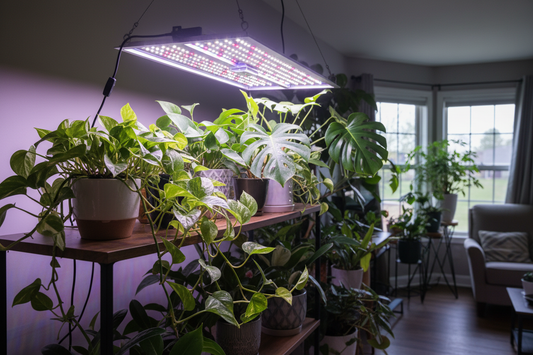 Grow Lights vs. Natural Sunlight: What's the Difference & How to Use Them