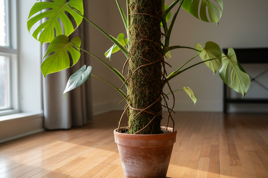 Moss Poles: What They Are, How to Use Them & Which Plants Need Them