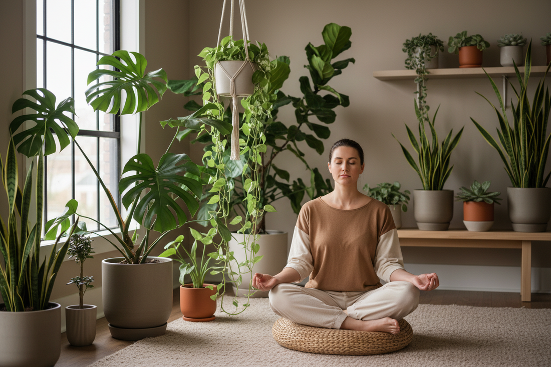 Houseplants and mental health — indoor plants reduce anxiety, depression, and stress naturally