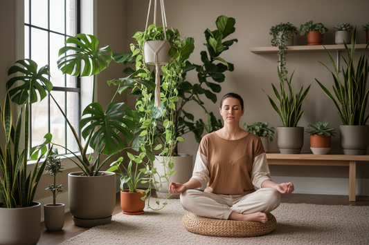 Houseplants and mental health — indoor plants reduce anxiety, depression, and stress naturally