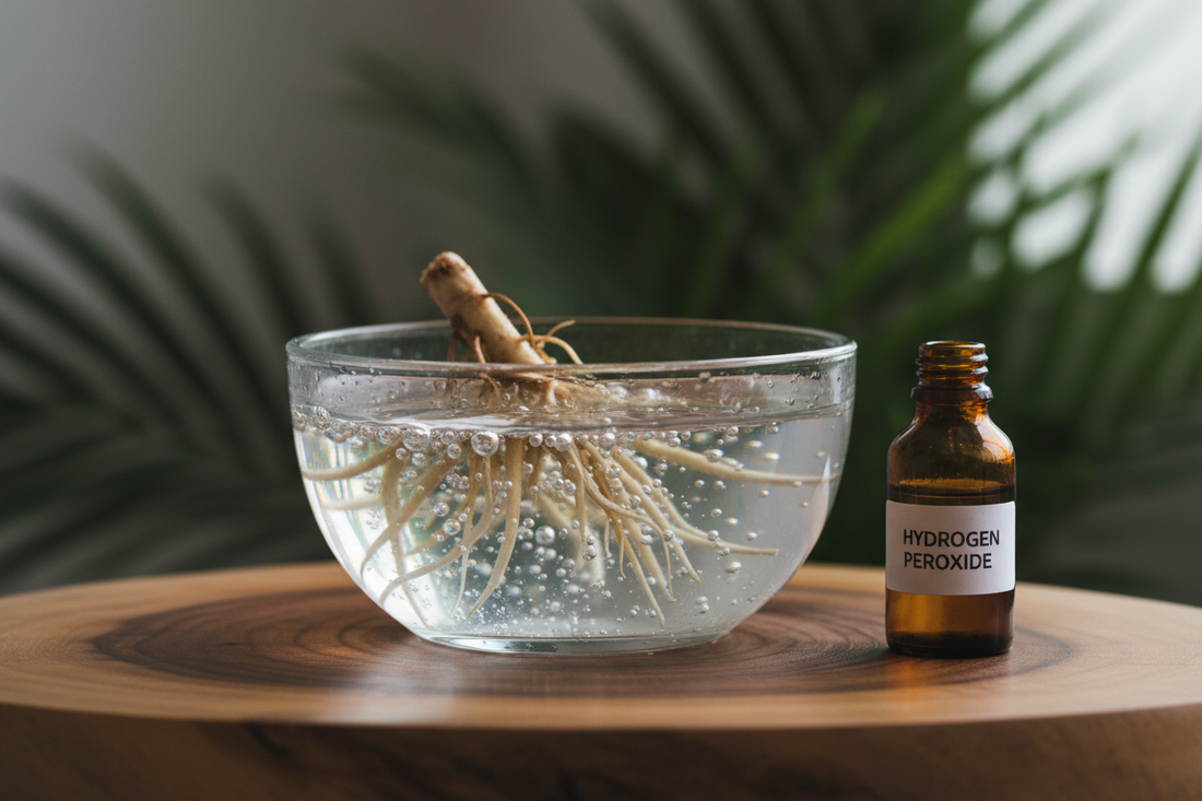 Is It OK to Soak Plant Roots in Hydrogen Peroxide?