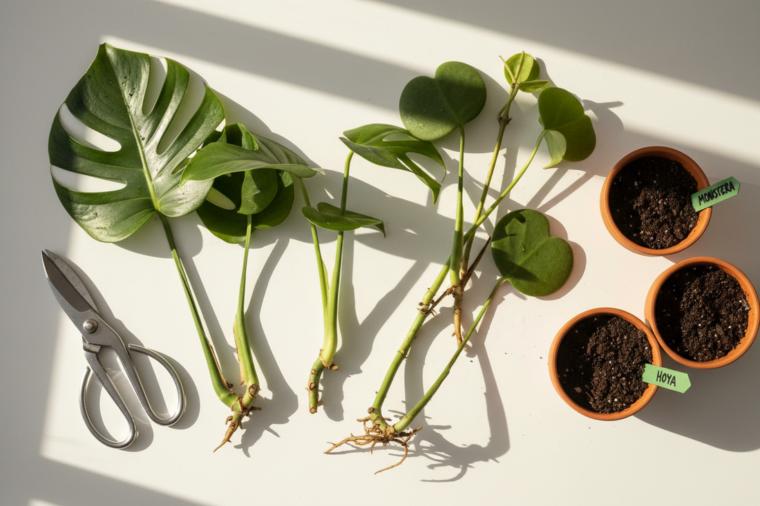 Stem Cutting Propagation: Monstera, Hoya & More