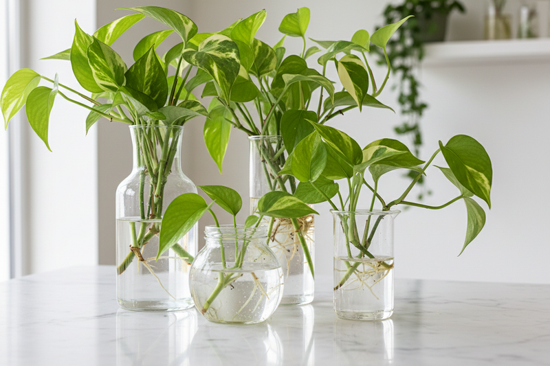 How to Propagate Pothos & Philodendrons in Water