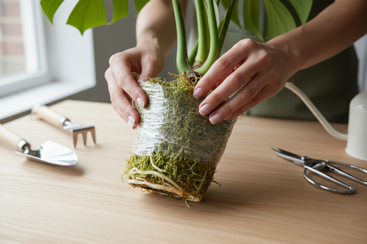How to Wrap Sphagnum Moss for Shipping